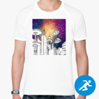 Мужская спортивная футболка