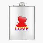 Фляжка стальная