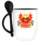 Кружка с ложкой