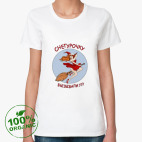Женская футболка органик
