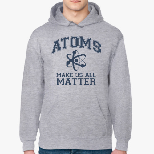 Толстовка худи Atoms make us all matter