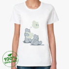 Женская футболка органик