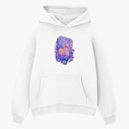 Толстовка худи оверсайз