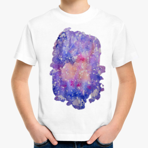 Детская футболка с принтом Фантастика, будущее, космос