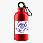 Металлическая бутылка 400 мл UV-DTF