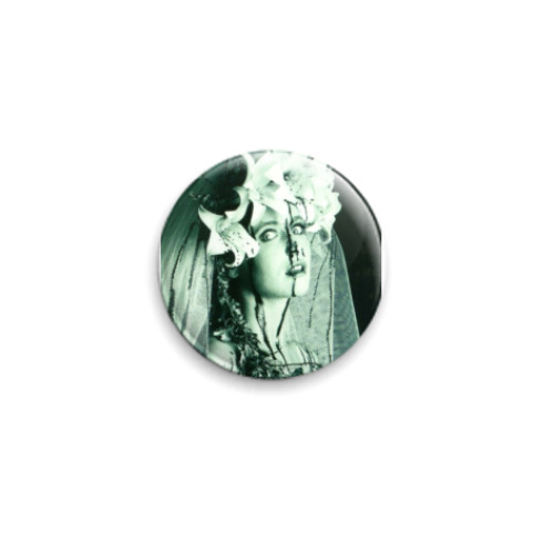 Значок 25мм с принтом  Corpse Bride