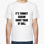 Футболка It's tourist season