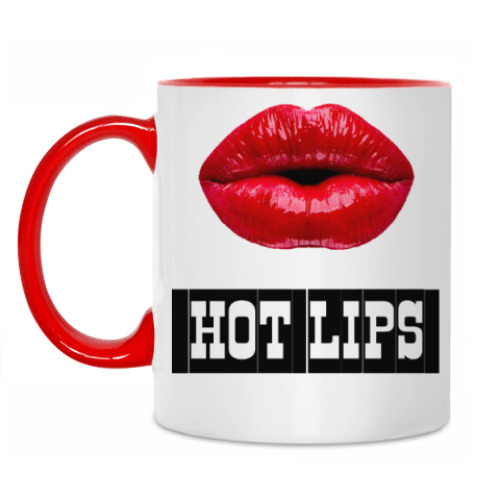 Кружка Горячие губки/HOT LIPS