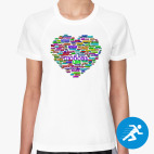Женская спортивная футболка