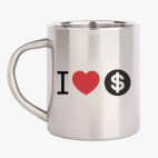 Кружка металлическая