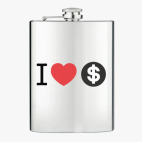 Фляжка стальная