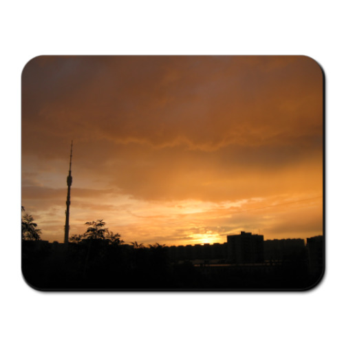 Коврик для мыши с принтом Останкино