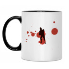 Кружка двухцветная