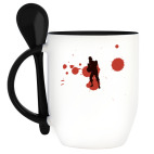 Кружка с ложкой