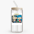 Банка с бамбуковой крышкой