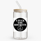 Банка с бамбуковой крышкой