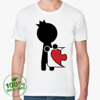 Мужская футболка органик