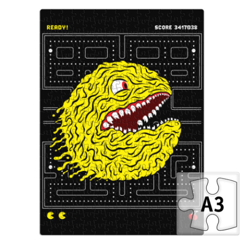 Пазл Pac-Man Пакман монстр