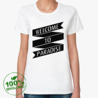 Женская футболка органик