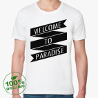 Мужская футболка органик