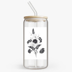 Банка с бамбуковой крышкой