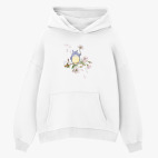 Толстовка худи оверсайз