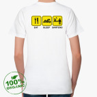 Женская футболка органик