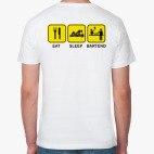 Мужская футболка органик