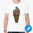 Мужская спортивная футболка