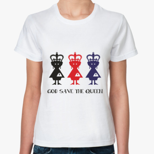 Классическая футболка Королева Елизавета II