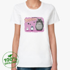 Женская футболка органик