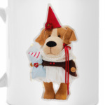 Новогодняя собачка