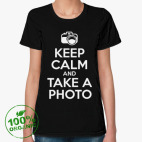 Женская футболка органик