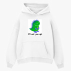 Толстовка худи оверсайз