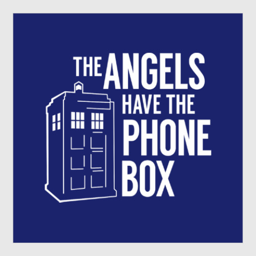 Постер The Angels Have The Phone Box