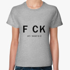 Женская футболка