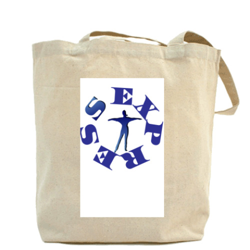 Сумка шоппер с принтом сексЭкспресс