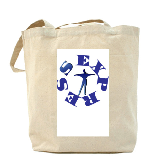 Сумка шоппер с принтом сексЭкспресс