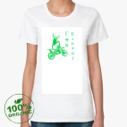 Женская футболка органик