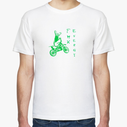 Футболка с принтом Мотофристайл