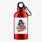 Металлическая бутылка 400 мл UV-DTF