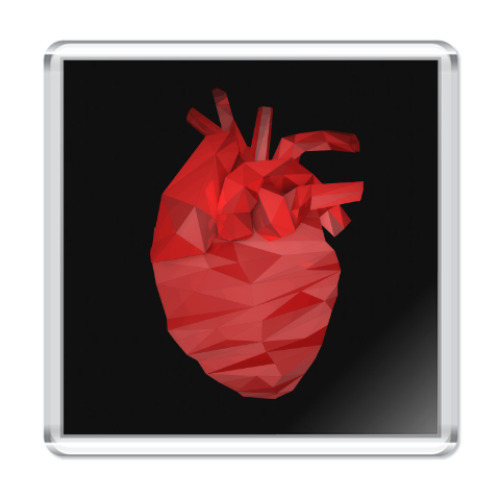 Магнит Сердце 3D