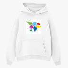 Толстовка худи оверсайз