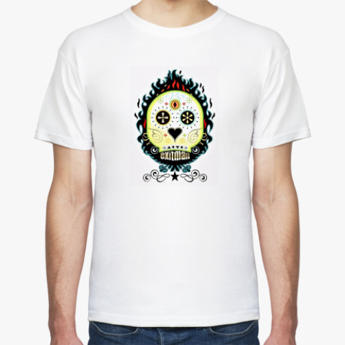 Футболка с принтом Череп