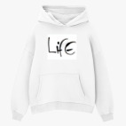 Толстовка худи оверсайз