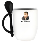 Кружка с ложкой