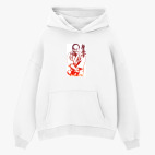 Толстовка худи оверсайз