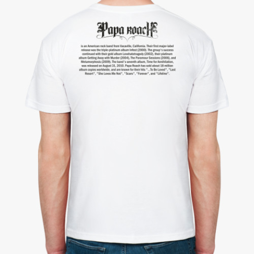 Футболка Papa Roach Group