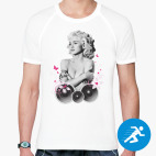 Мужская спортивная футболка