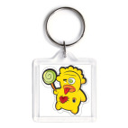 Брелок 3.9 x 3.9 см   Монстрик